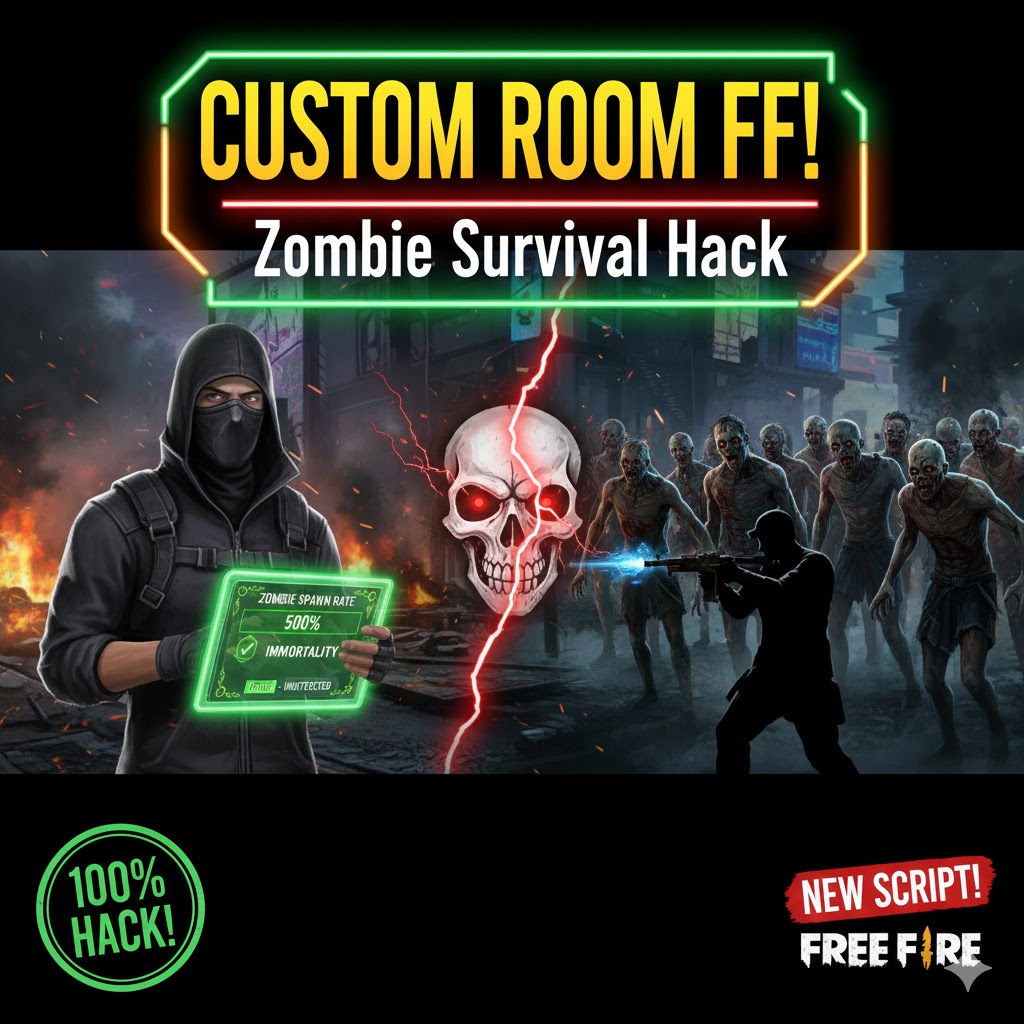 Custom Room FF: Zombie Survival Hack Infinite Kill OB46 2025!