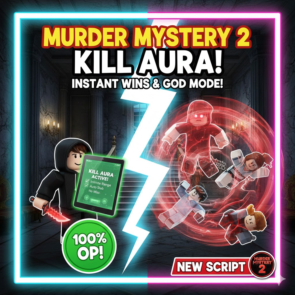 Murder Mystery 2 Kill Aura: Auto Kill Semua Roblox MM2 2025 Tanpa Ban!