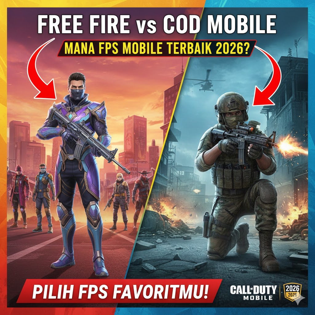Free Fire vs COD Mobile: Mana FPS Mobile Terbaik 2026?