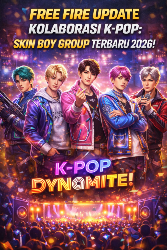 Free Fire Update Kolaborasi K-pop: Skin BTS Dynamite Edition Terbatas 2026!