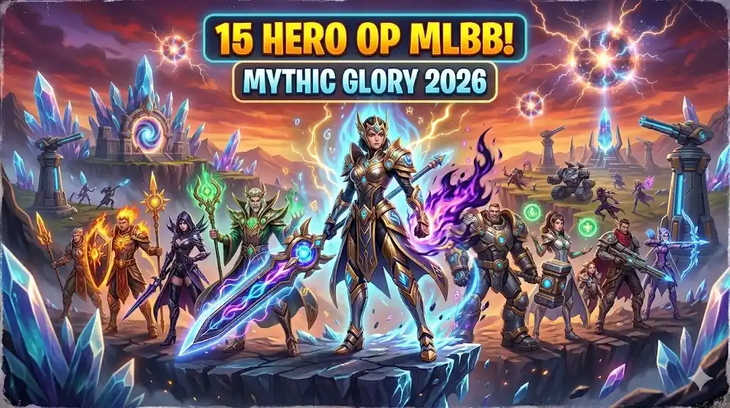 15 Hero Mobile Legends Paling Overpower di Rank Mythic Glory 2026!