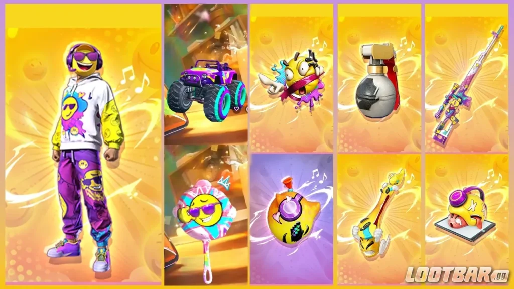 Booyah Pass April 2026 Free Fire Bocor, Emoji Theme dan Bundle Baru Menggoda